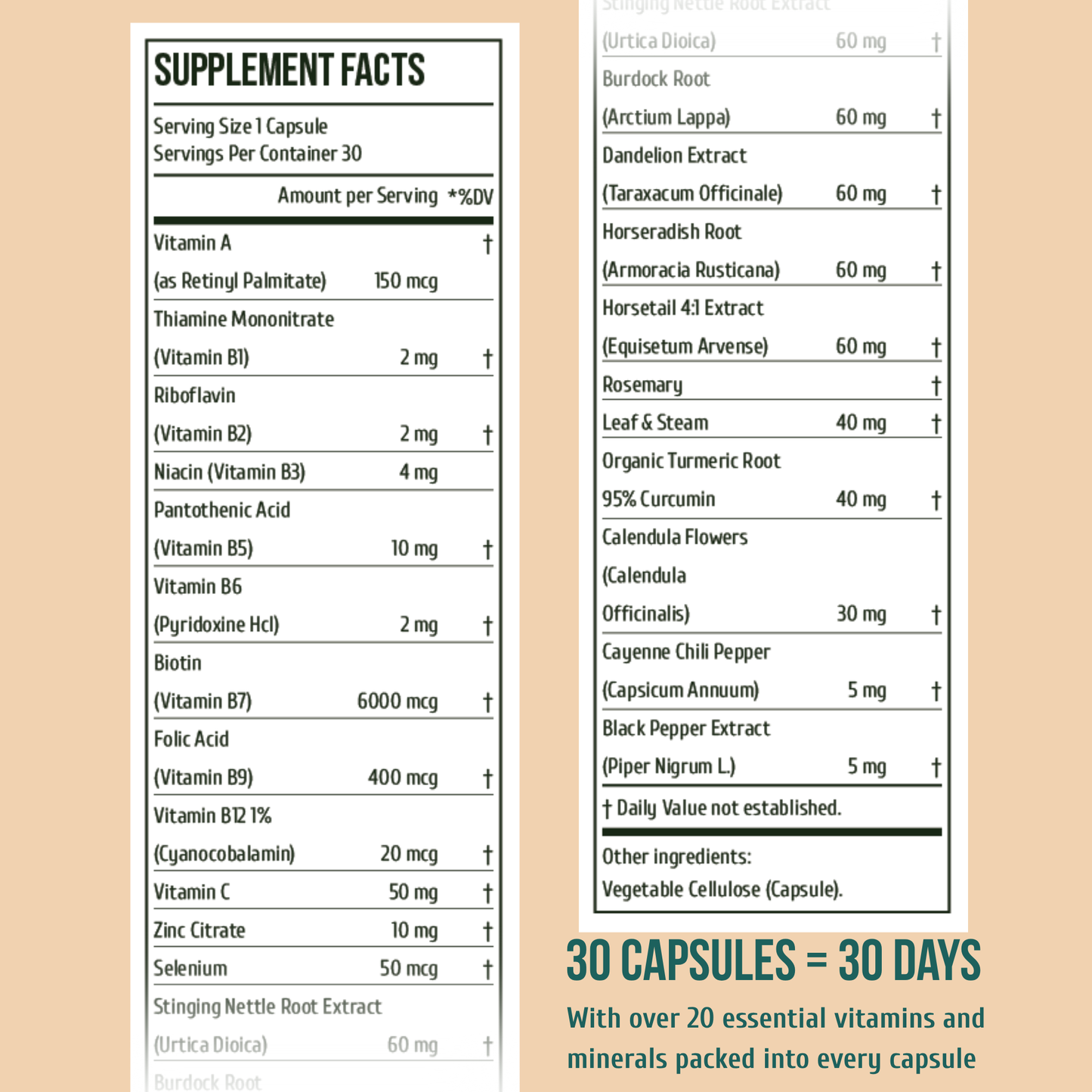 Menopause Hair Don’t Care – Hair Growth Vitamins for Women 40+