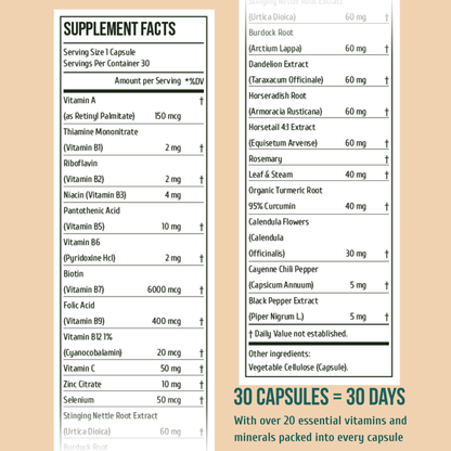 Menopause Hair Don’t Care – Hair Growth Vitamins for Women 40+