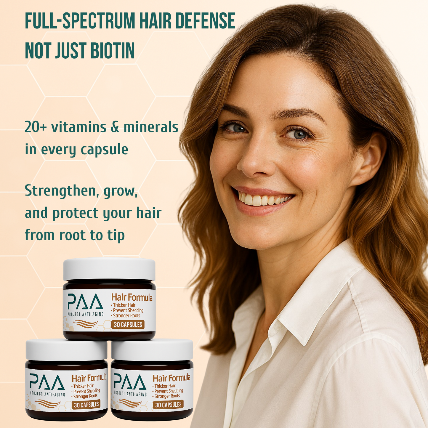 Menopause Hair Don’t Care – Hair Growth Vitamins for Women 40+