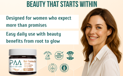 Menopause Hair Don’t Care – Hair Growth Vitamins for Women 40+